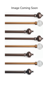 Finial, drapery hardware retail wall display sample maker
