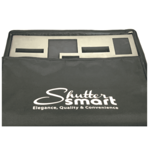 Shutter Bag, Window Covering Bag, Drapery Hardware Bag. Window Covering Sample Bags, Window Covering Samples, Sample makers in Canada