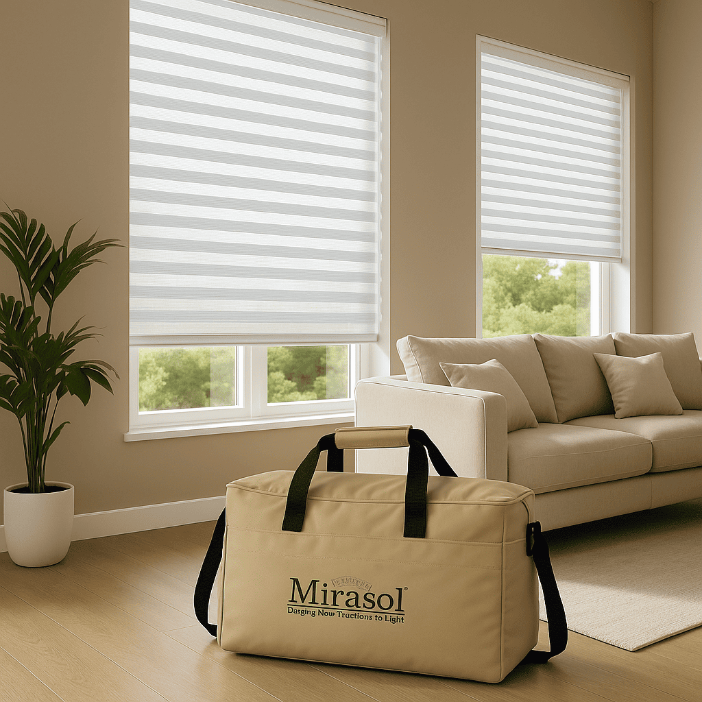 Shutter Bag, Window Covering Bag, Drapery Hardware Bag. Window Covering Sample Bags, Window Covering Samples, Sample makers in Canada
